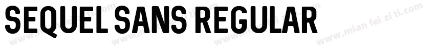 Sequel Sans Regular字体转换